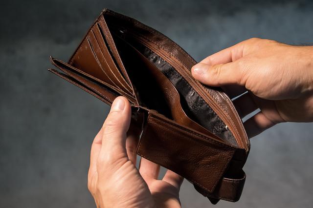 お金がない